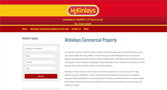 Desktop Screenshot of mckinlayscommercial.co.uk