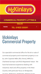 Mobile Screenshot of mckinlayscommercial.co.uk