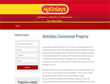 Tablet Screenshot of mckinlayscommercial.co.uk